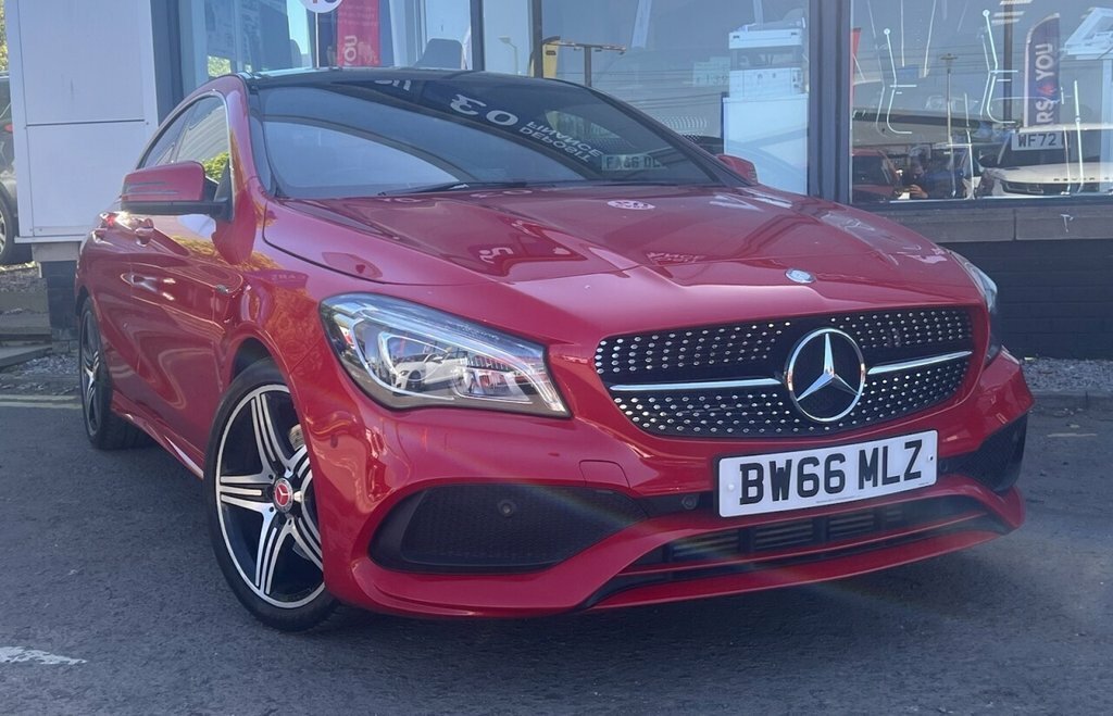 Mercedes-Benz CLA Class 2L Amg Red