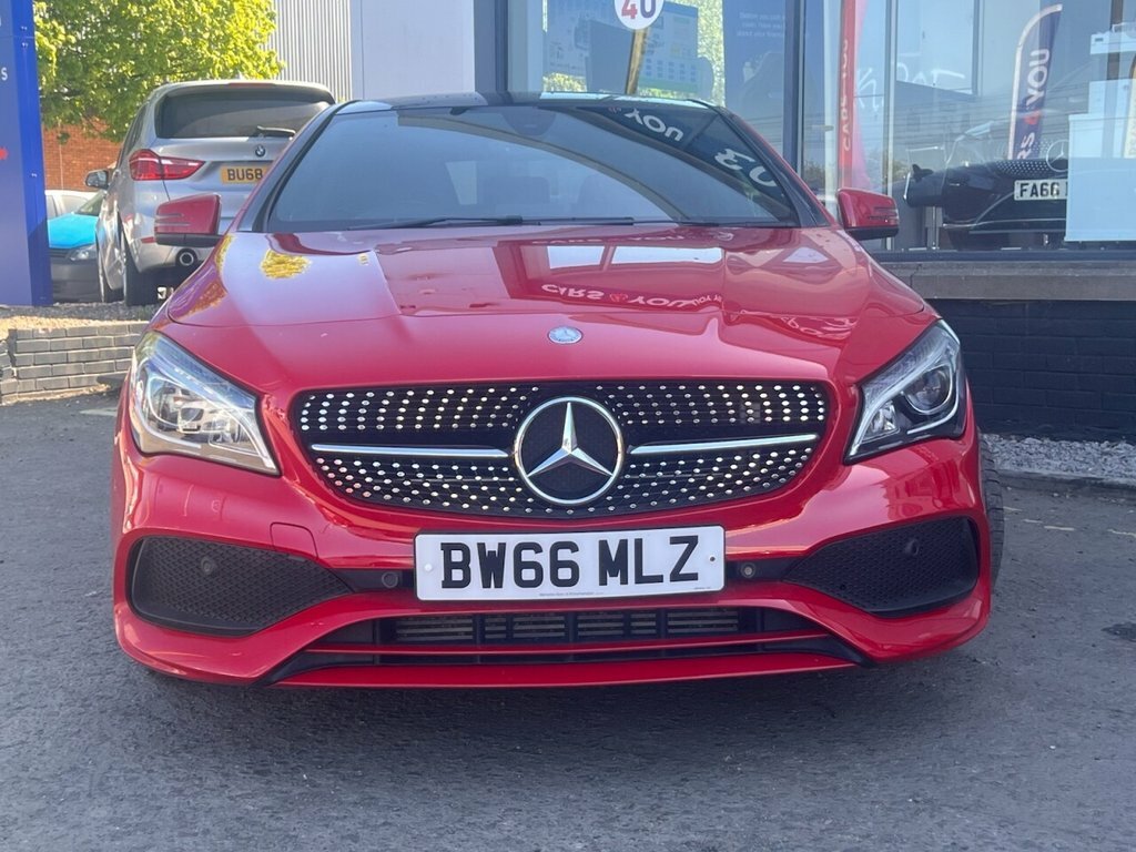Mercedes-Benz CLA Class 2L Amg BW66MLZ Red #3