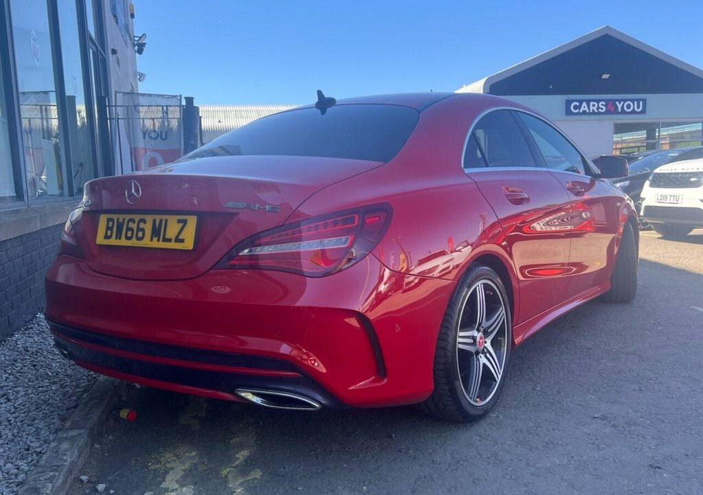 Mercedes-Benz CLA Class 2L Amg BW66MLZ Red #5