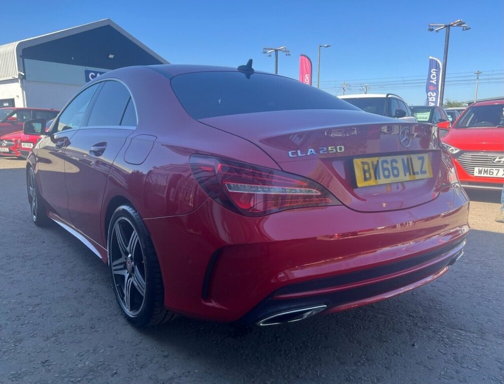 Mercedes-Benz CLA Class 2L Amg BW66MLZ Red #4