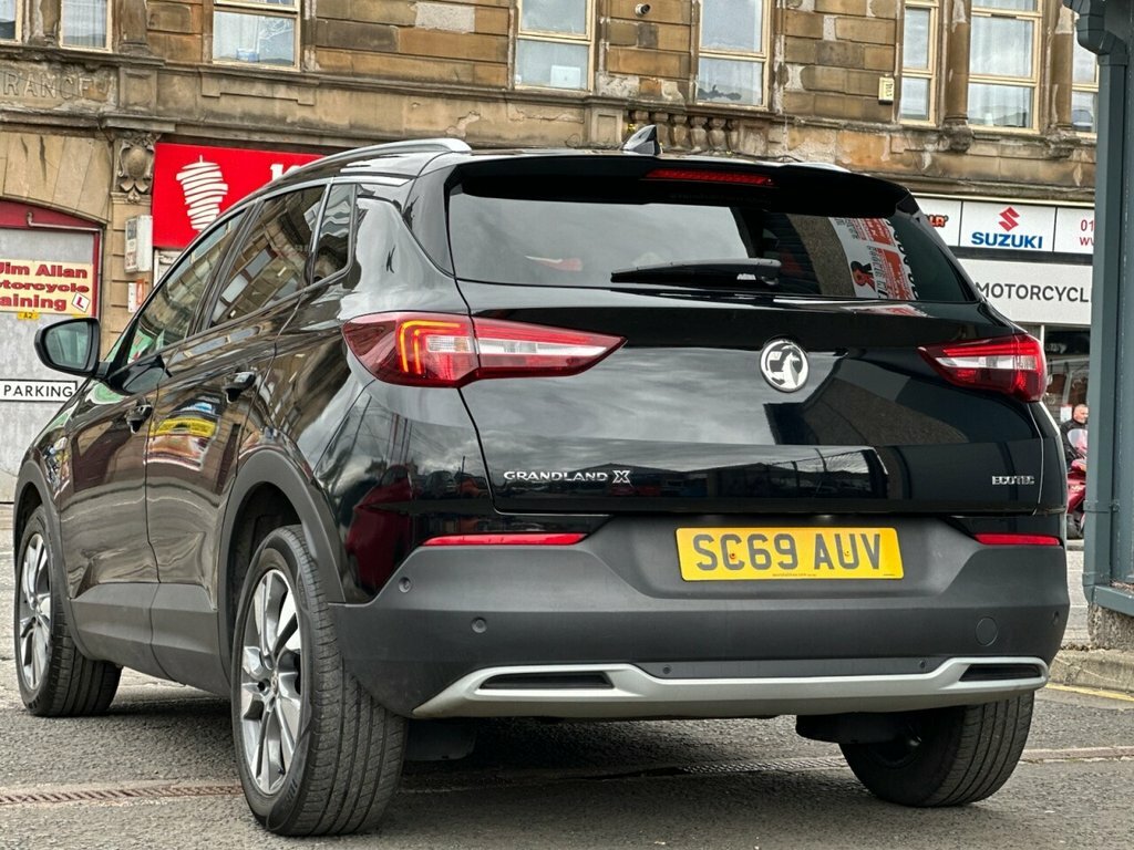 Vauxhall Grandland X 1.2L Sri Nav SC69AUV Black #4