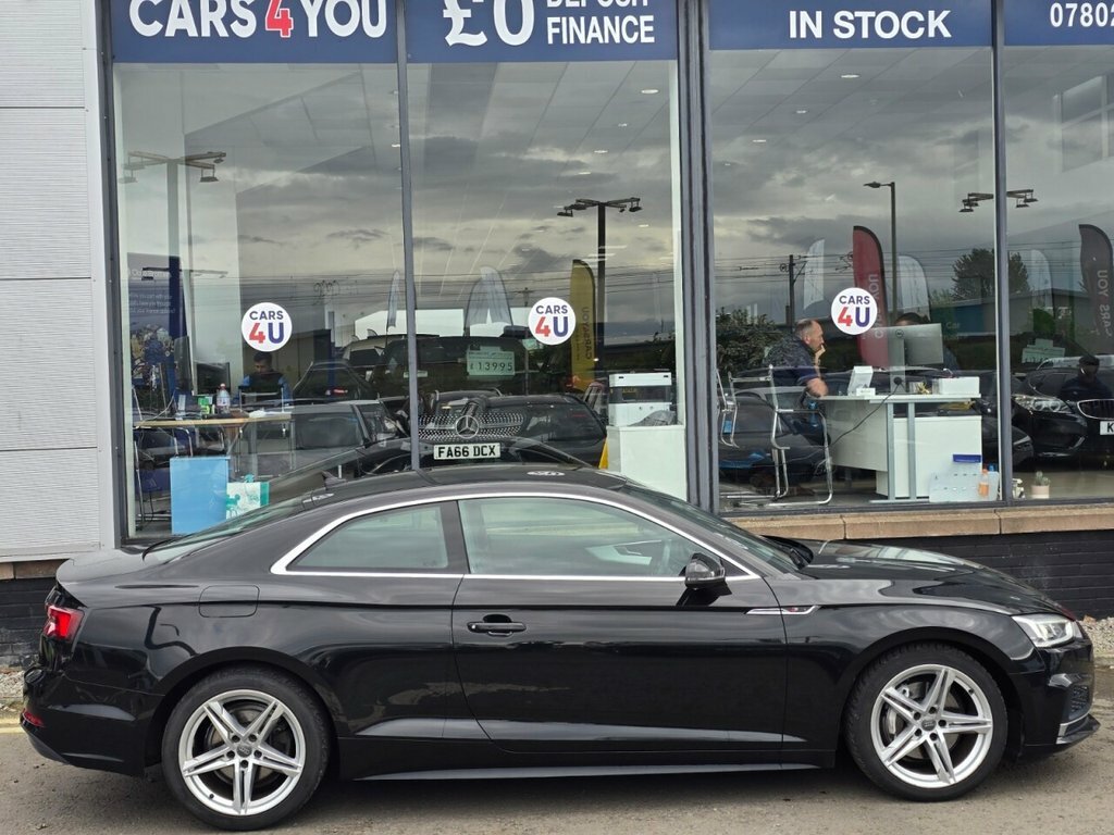 Audi A5 2L S Line VK68YZD Black #3