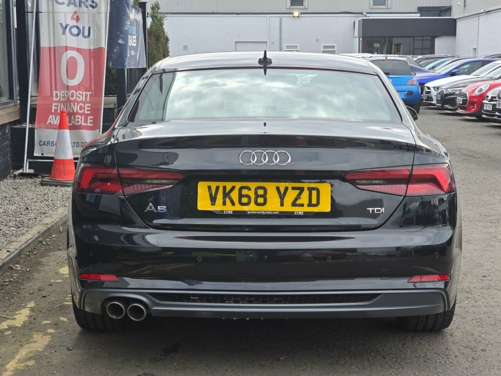 Audi A5 2L S Line VK68YZD Black #5
