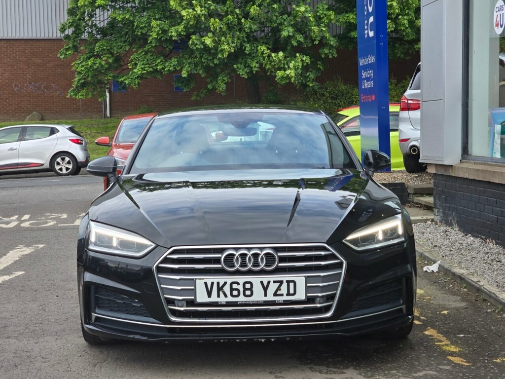 Audi A5 2L S Line VK68YZD Black #2