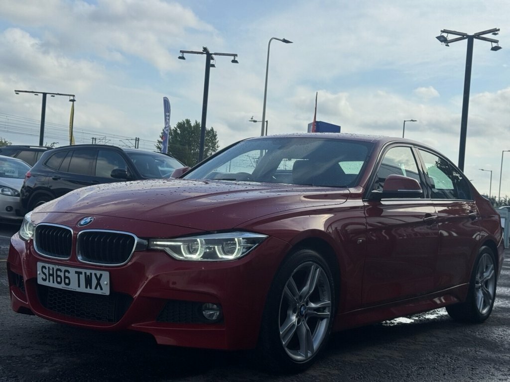 BMW 3 Series 2L M Sport SH66TWX Red #3