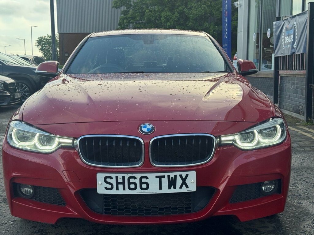 BMW 3 Series 2L M Sport SH66TWX Red #2