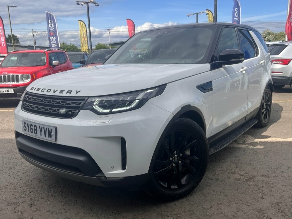Land Rover Discovery 3L Se SY68YVW White #2