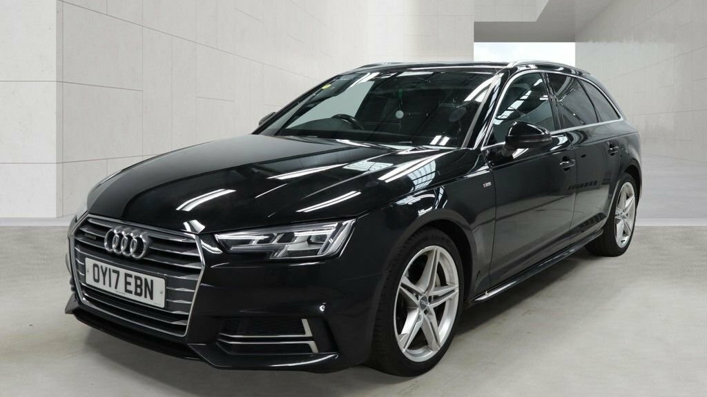 Audi A4 Avant 2L S Line OY17EBN Black #3