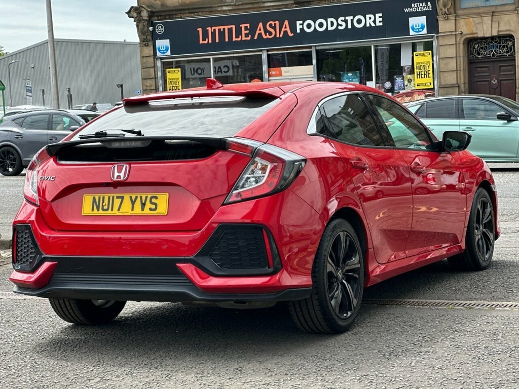 Honda Civic 1L Ex NU17YVS Red #6