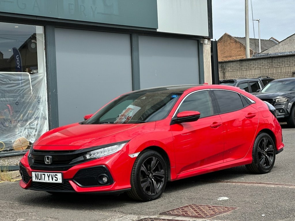 Honda Civic 1L Ex NU17YVS Red #2