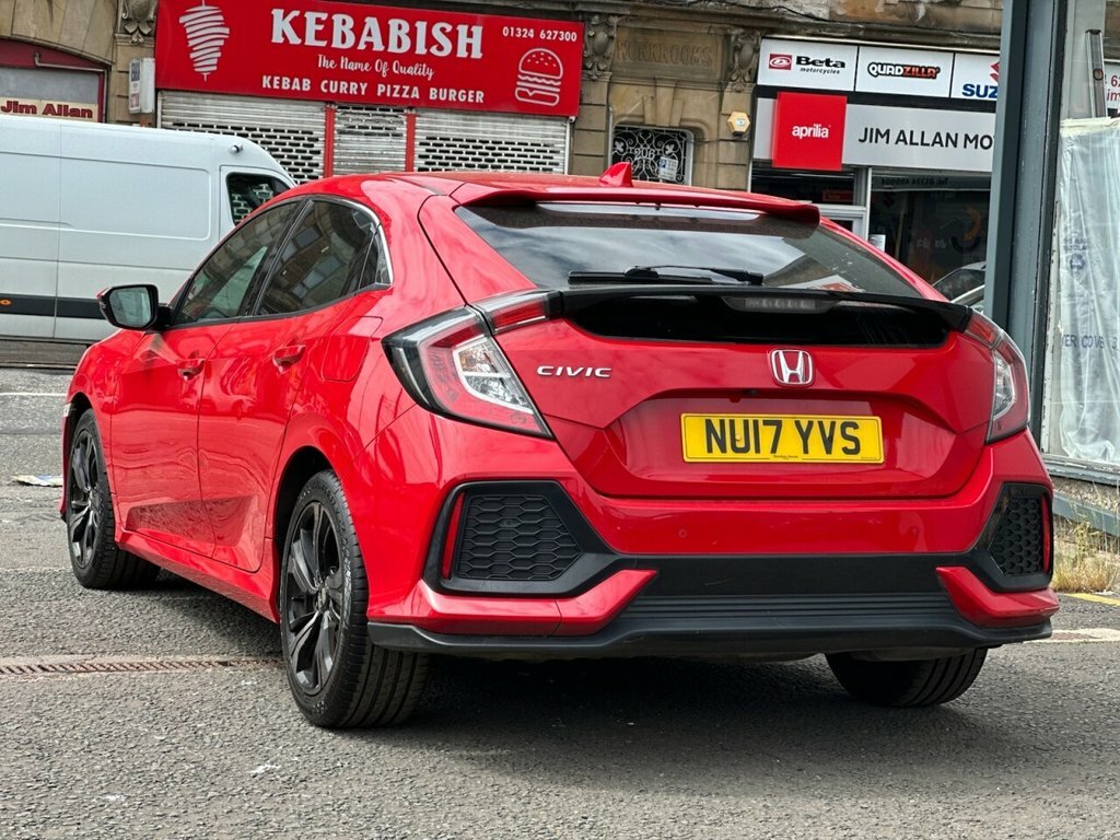 Honda Civic 1L Ex NU17YVS Red #5