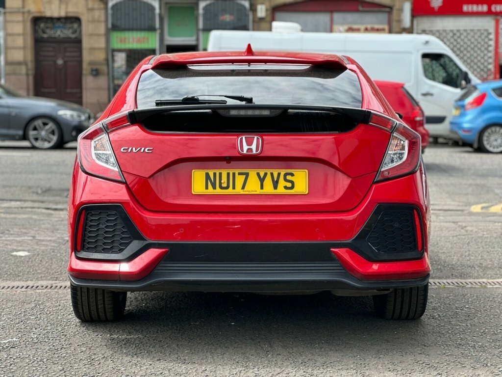 Honda Civic 1L Ex NU17YVS Red #4