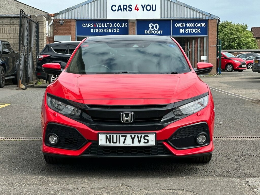 Honda Civic 1L Ex NU17YVS Red #3