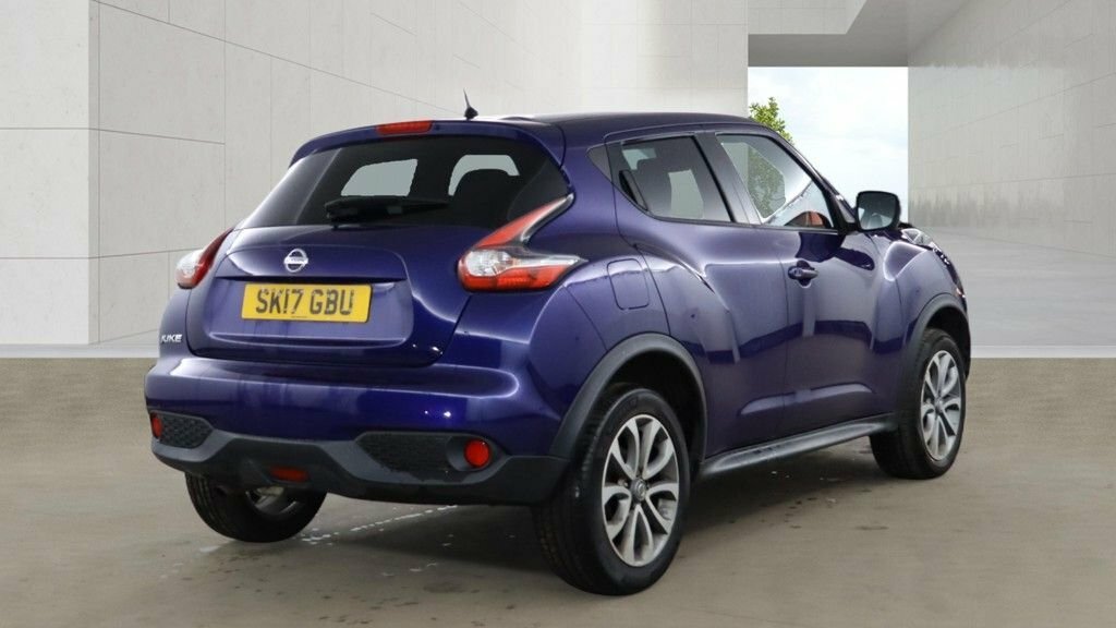 Nissan Juke 1L Tekna SK17GBU Blue #4