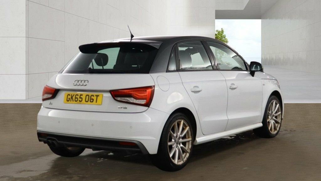 Audi A1 1L S Line GK65OGT White #4