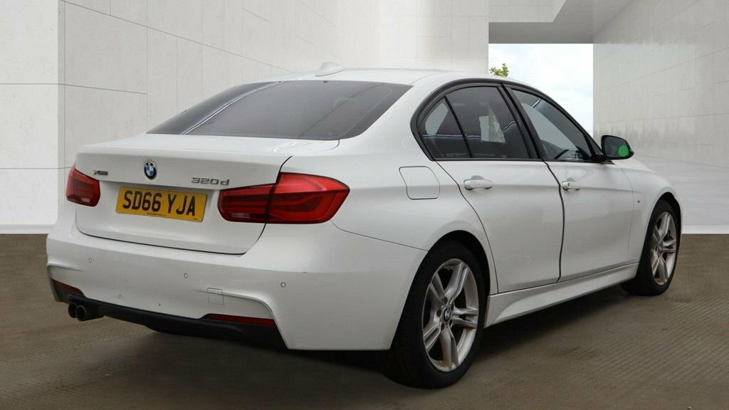 BMW 3 Series 2L M Sport SD66YJA White #4