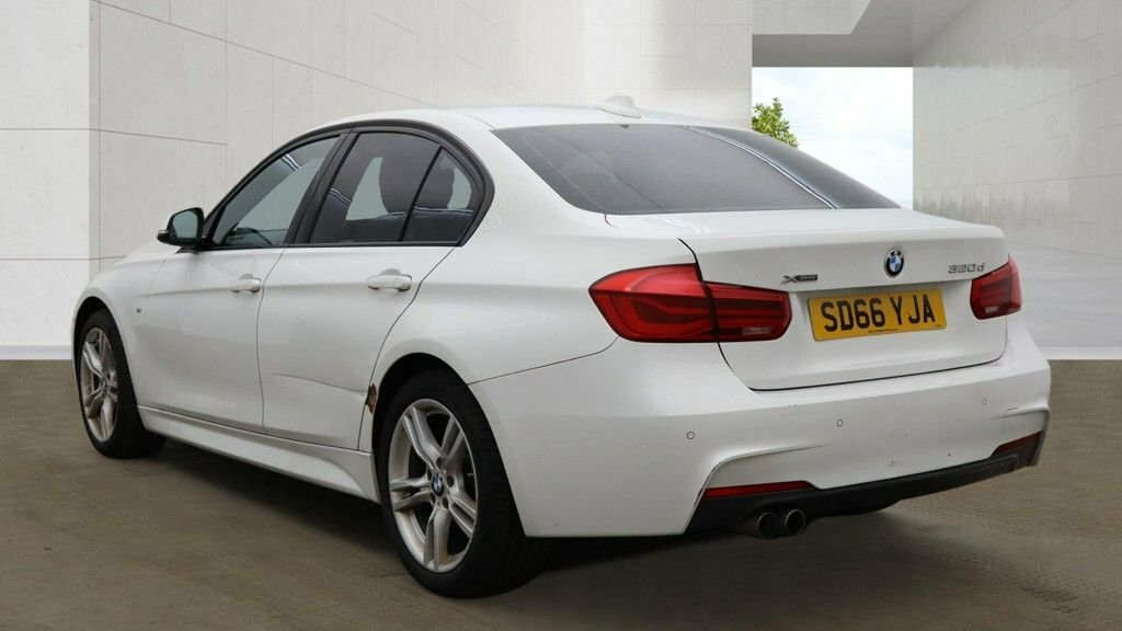 BMW 3 Series 2L M Sport SD66YJA White #3