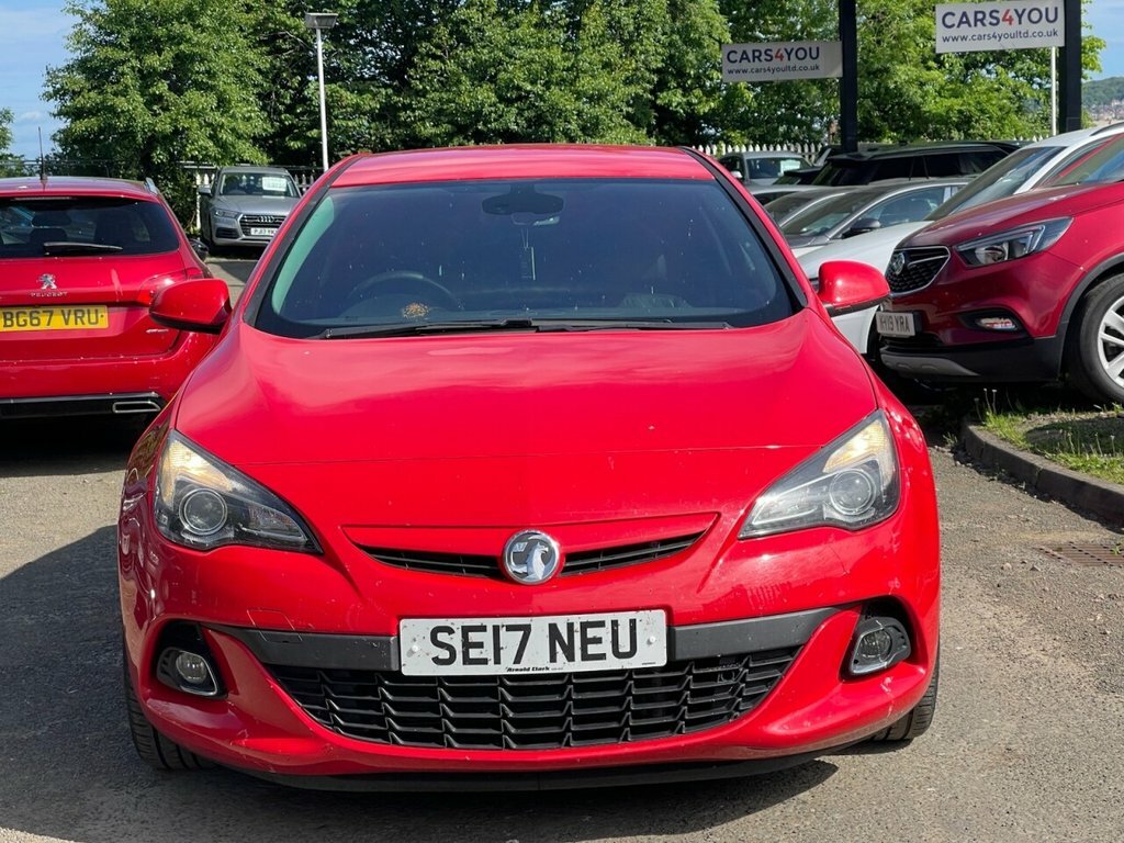 Vauxhall Astra GTC 1.4L Limited Edition Red #2