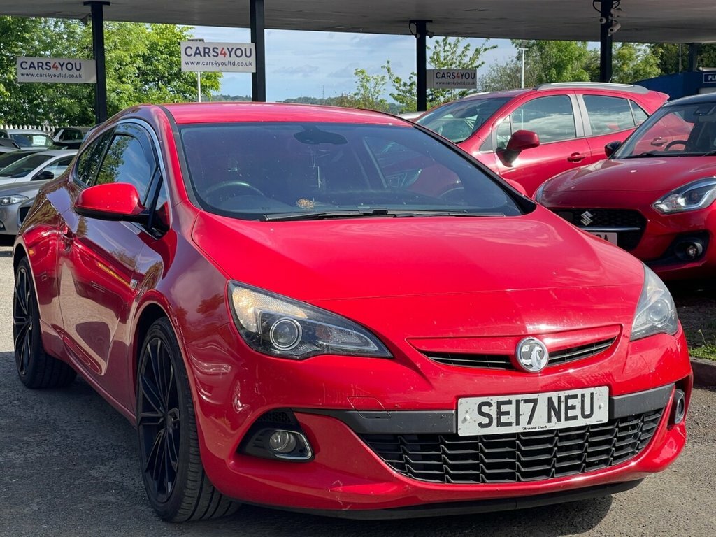 Vauxhall Astra GTC 1.4L Limited Edition Red
