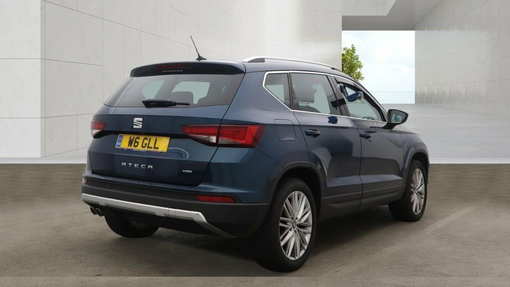 Seat Ateca 2L Xcellence CX17ZBE Blue #4