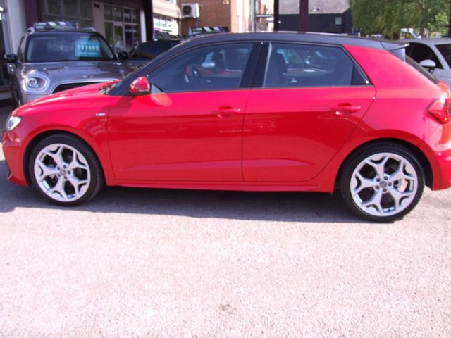 Audi A1 1.5 Tfsi 35 S Line Sportback S Tronic E Red #6