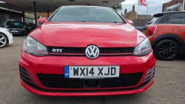 Volkswagen Golf 2.0 Tsi Bluemotion Tech Gti Performance Hatchback WX14XJD Red #5