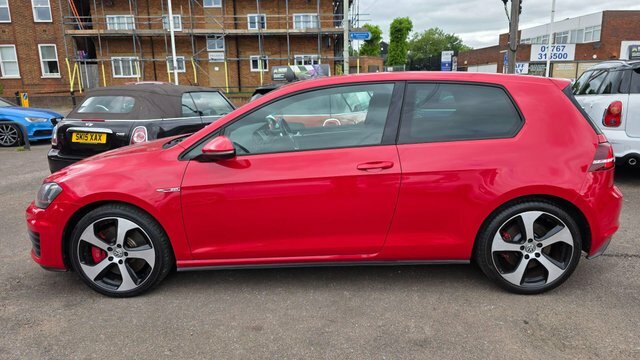 Volkswagen Golf 2.0 Tsi Bluemotion Tech Gti Performance Hatchback WX14XJD Red #6