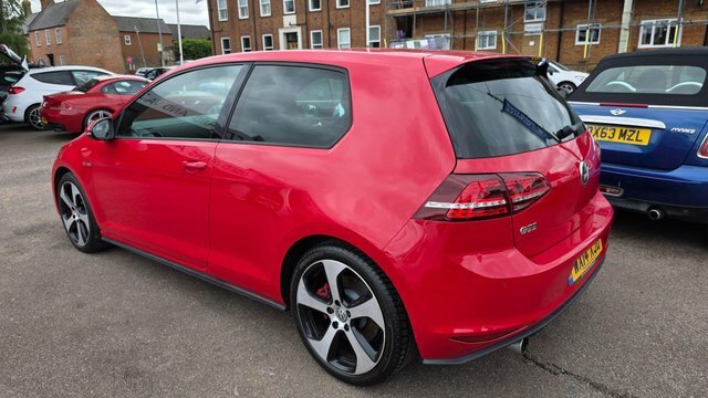 Volkswagen Golf 2.0 Tsi Bluemotion Tech Gti Performance Hatchback WX14XJD Red #4