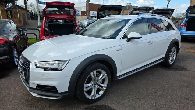 Audi A4 Allroad 2.0 Tdi Sport Estate S Tronic Quattro E White #3