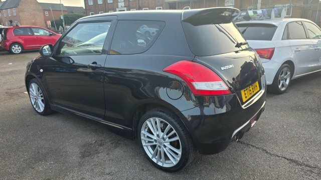 Suzuki Swift 1.6 Sport Hatchback Euro 5 Snav Black #4