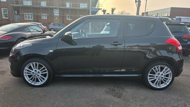 Suzuki Swift 1.6 Sport Hatchback Euro 5 Snav Black #6