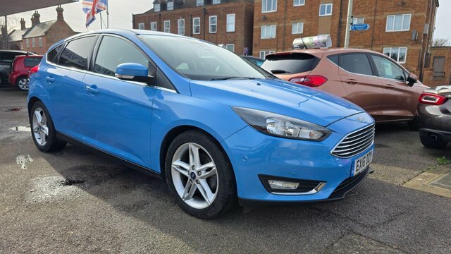 Ford Focus 1.5T Ecoboost Titanium Hatchback Blue