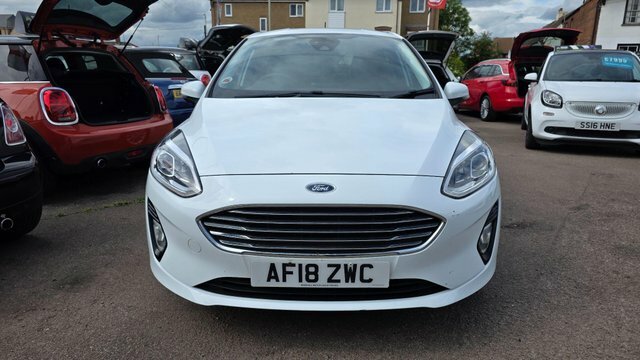 Ford Fiesta 1.0T Ecoboost Titanium Euro 6 Ss AF18ZWC White #5