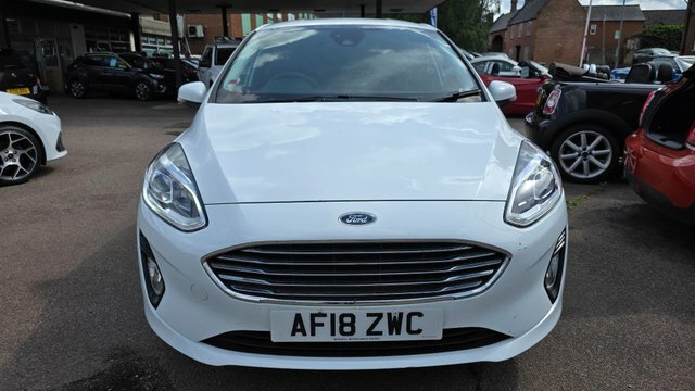 Ford Fiesta 1.0T Ecoboost Titanium Euro 6 Ss AF18ZWC White #2