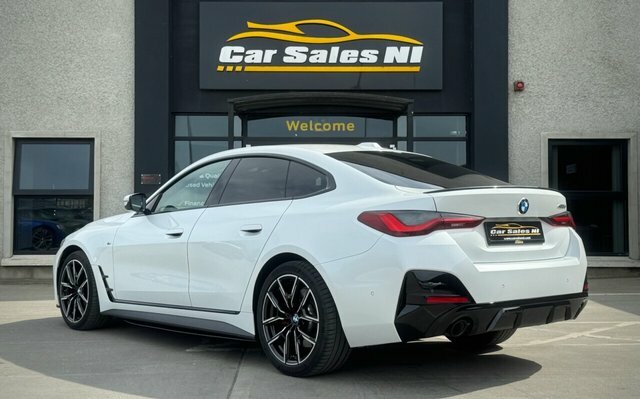 BMW 4 Series Gran Coupe 2.0 420D Mht M Sport Hatchback Hybrid A AF22XCR White #5