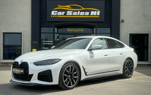 BMW 4 Series Gran Coupe 2.0 420D Mht M Sport Hatchback Hybrid A AF22XCR White #2