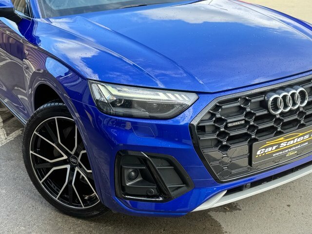 Audi Q5 2.0 Tdi 40 S Line Suv S Tronic Quattro KK23TCJ Blue #5
