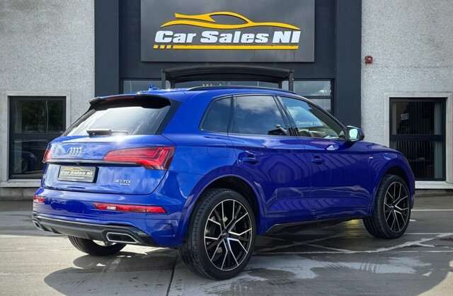 Audi Q5 2.0 Tdi 40 S Line Suv S Tronic Quattro KK23TCJ Blue #3