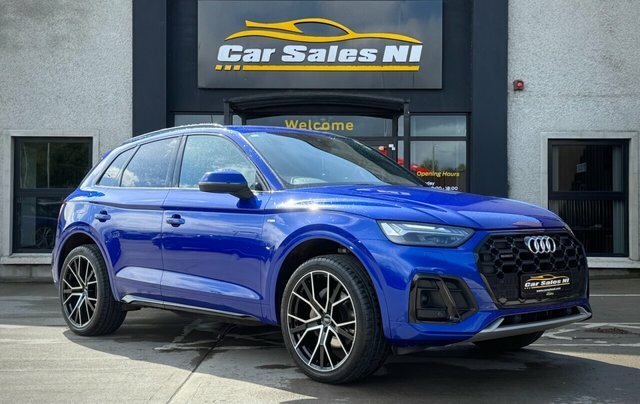 Audi Q5 2.0 Tdi 40 S Line Suv S Tronic Quattro Blue