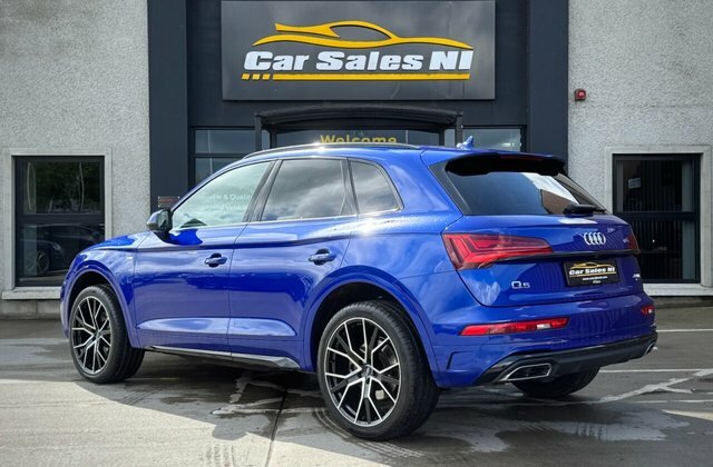 Audi Q5 2.0 Tdi 40 S Line Suv S Tronic Quattro KK23TCJ Blue #4