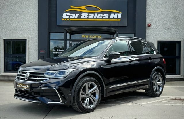 Volkswagen Tiguan 2.0 Tdi R-line Edition Suv Dsg Euro 6 DC72FBA Black #2