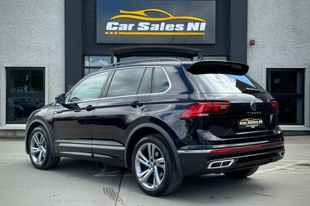 Volkswagen Tiguan 2.0 Tdi R-line Edition Suv Dsg Euro 6 DC72FBA Black #5