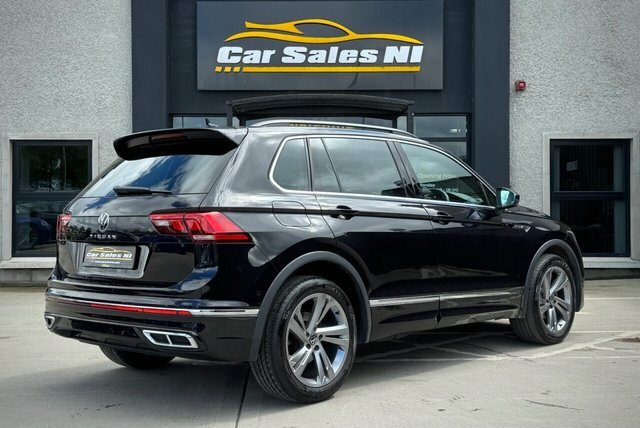 Volkswagen Tiguan 2.0 Tdi R-line Edition Suv Dsg Euro 6 DC72FBA Black #4