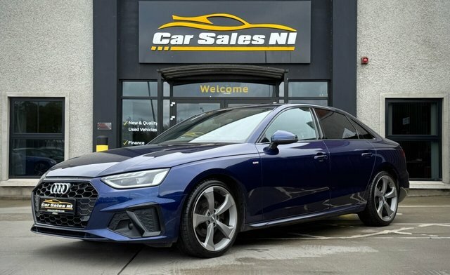 Audi A4 2.0 Tdi 35 S Line Saloon S Tronic Euro SH71JXE Blue #2