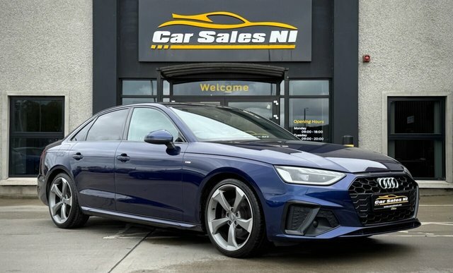 Audi A4 2.0 Tdi 35 S Line Saloon S Tronic Euro Blue