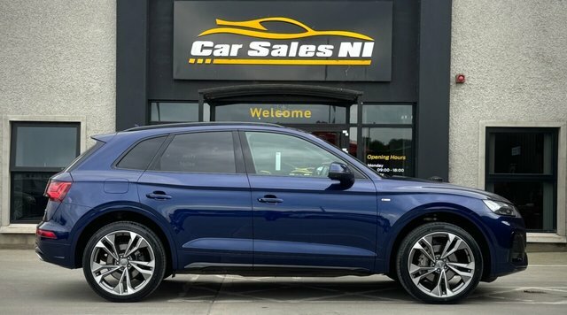 Audi Q5 2.0 Tdi 40 S Line Suv S Tronic Quattro AV23HRK Blue #3