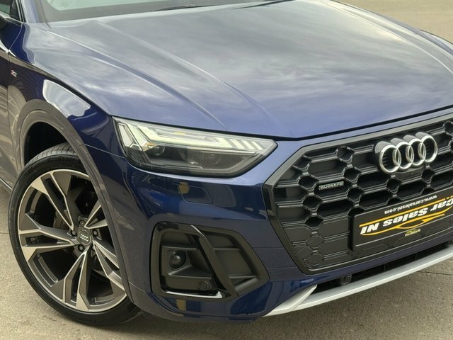 Audi Q5 2.0 Tdi 40 S Line Suv S Tronic Quattro AV23HRK Blue #6