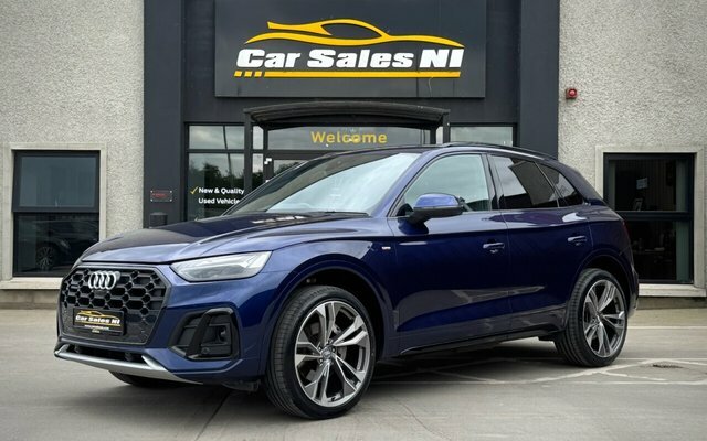 Audi Q5 2.0 Tdi 40 S Line Suv S Tronic Quattro AV23HRK Blue #2