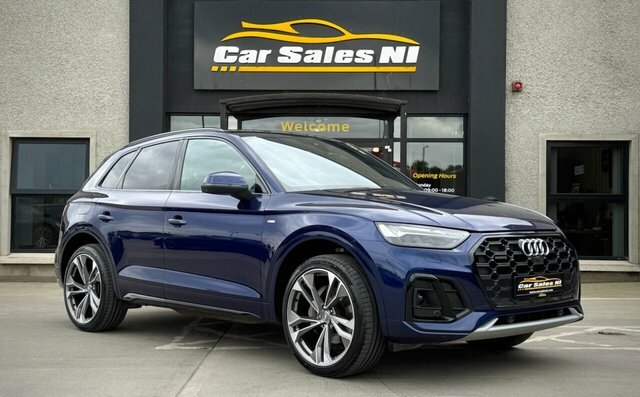 Audi Q5 2.0 Tdi 40 S Line Suv S Tronic Quattro Blue