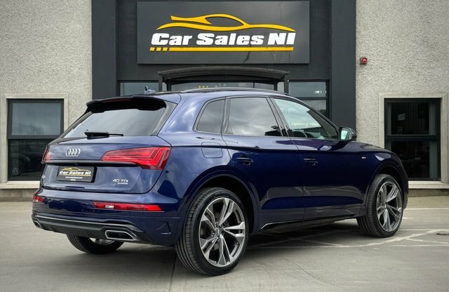 Audi Q5 2.0 Tdi 40 S Line Suv S Tronic Quattro AV23HRK Blue #4